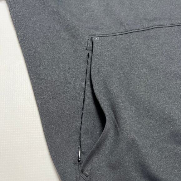 NWOT Rhone x Peloton Nylon Tactel Hoodie  SIZE S Asphalt Gray Zip Pocket NEW - Picture 5 of 12